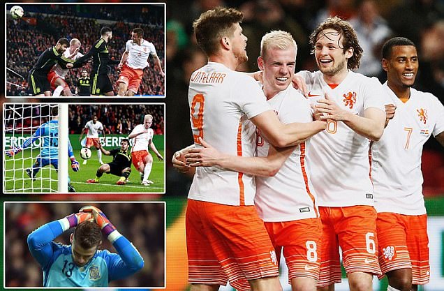 Spanyol Gagal Balas Dendam, Belanda Malah Menang 2-0